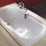 尚雷仕成人浴缸嵌入式1.6米亚克力椭圆单人欧式保温普通小浴盆