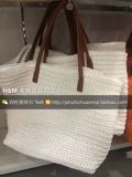 HM H＆M 女包 手提包袋 大编织袋 专柜正品