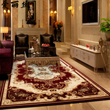 比利时进口 欧式高档客厅地毯茶几沙发垫 书房卧室床边毯