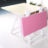简易简约现代桌便携式正方形折叠餐桌小户型吃饭桌子宜家方桌包邮