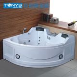 东尼斯 8606扇形亚克力浴缸 1米5按摩浴缸 厂家直销