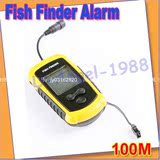 Register 100M LCD Sonar Sensor Fish Finder depth Fishfinder