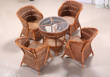 藤椅 宝珠椅 真藤椅子茶几五件套三件套组合 真藤制品 高档 特价