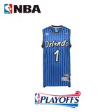 阿迪达斯新版魔术队1号麦迪复古球衣NBA球迷版篮球服背心SW刺绣服