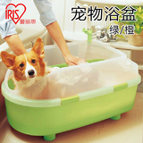 爱丽思BO800E中小型犬狗狗猫咪洗澡盆环保树脂宠物狗浴盆防溅水
