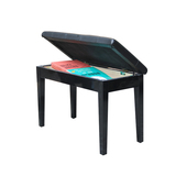 钢琴琴凳雅马哈卡西欧电钢琴琴凳双人带书箱实木琴凳