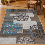 地毯客厅欧式茶几简约现代卧室长方形家用美式地中海中式仿羊毛垫