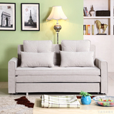 否成人提供简单安装工具客厅小户型沙发床可折叠布艺沙发床铁