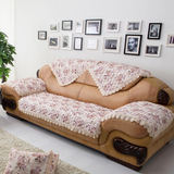 亚麻沙发垫欧式布艺四季简约现代夏季皮沙发坐垫防滑沙发套沙发巾