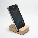 包邮定制雕刻字平板支架实木创意通用手机支架托手机底座懒人支架