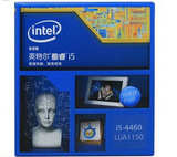 Intel/英特尔 i5 4460  盒装1150针 台式机电脑 四核CPU 主频3.2G