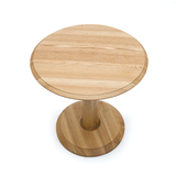 特价简约现代北欧风圆形实木茶几 水曲柳多功能创意个性小桌子