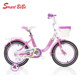 Smartbebe儿童自行车宝宝脚踏车 小孩3-9岁玩具12/16寸男女孩单车