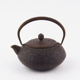 【西洋古董 茶器】1930年代 日本茶道 茶具 生铁茶壶 日本铁壶
