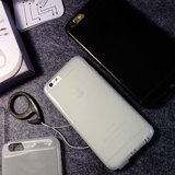 日本原装 极简主义iphone6plus手机壳 苹果6代4.7多功能TPU保护套
