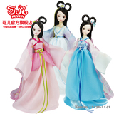 中国芭芘比洋娃娃可儿娃娃古装服饰七仙女系列女孩宝宝礼物玩具