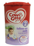 现货+直邮 6桶包邮 英国牛栏2段奶粉 CowGate 6-12个月 进口原装