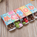 香港代购 日本进口明治五宝豆豆糖 巧克力五盒装63g零食品软糖果