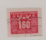 捷克斯洛伐克邮票1枚1946年普票斯科特目录-J76-销贴票-AB-7020