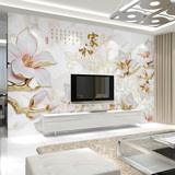 中式家和壁画 3D立体 电视背景墙壁纸 无纺布墙纸 现代简约影视墙