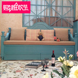 欧式美式田园地中海韩简约风格沙发组合沙发床实木家具定制订做