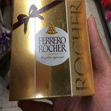 香港代购意大利FERRERO费列罗土豪金莎4粒装巧克力礼盒