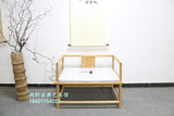 现代新中式实木椅子老榆木圈椅特价明清仿古餐椅免漆茶楼会所家具