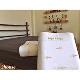 泰国直邮 清迈Mr.Jack旅馆皇家RoyalLatex乳胶枕儿童枕送枕套