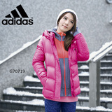 正品adidas阿迪达斯2014冬款女装运动保暖羽绒服M68771 M68769