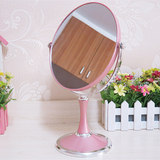 桌面双面台式化妆镜子 大号时尚梳妆镜 欧式台镜 安娜苏公主镜
