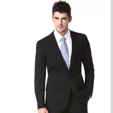 摩登2016新款职业装男装套装长袖西装修身商务男士正装白领工作服