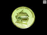 万代 RG 05 FREEDOM 自由高达 限定初回特典 金属纪念币/铁牌
