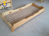 幼儿园专用床木板床批发小床儿童午睡床幼儿园床叠叠床拆装木质床