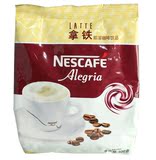 雀巢咖啡丝滑拿铁　速溶咖啡三合一整袋500g克　原味含奶早餐食品