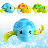 新生婴儿洗澡戏水游泳小乌龟 发条上链小动物儿童宝宝沙滩玩具