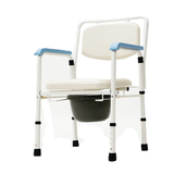 旁恩铁制软垫收合坐便椅PE-C2001老年人孕妇病人软垫坐便器 包邮