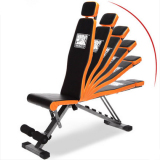 哑铃凳多功能 专业平凳小飞鸟健身椅健身凳 折叠仰卧板练腿器