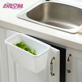 厨房清洁用品切菜桌面收纳盒创意垃圾桶悬挂式垃圾架可水洗储物盒