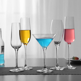 无铅水晶高脚杯 创意香槟杯家用玻璃鸡尾酒杯酒具红酒杯套装杯子
