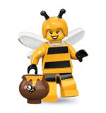 特价 乐高 LEGO 人仔抽抽乐第十季 71001 蜜蜂人 蜜蜂女孩 未开封