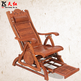 飞天红 红木摇椅可调节实木摇椅躺椅逍遥椅 午睡椅 摇摇椅老人椅