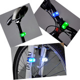 青蛙灯 硅胶警示灯爆闪LED山地车尾灯单车配件装备电动车自行车灯