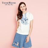 主播同款预售TeenieWeenie小熊16新女短袖T恤TTRA62312E