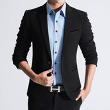 2015秋季新款男式装外套韩版修身潮英伦休闲西服男青年男士小西装