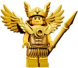LEGO 乐高 人仔 71011-6 抽抽乐第十五季 开袋确认 金色双翼战士