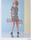 台湾女装FASHION SHOW流行秀2015春夏新款正品代购连衣裙651021E