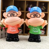 储蓄罐儿童韩国创意男女生可爱零存钱罐个性大号生日快乐宝宝猴子
