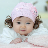 女童发箍公主韩版1-2岁 3-4-5-6-7个月女宝宝婴儿假发发带发饰品