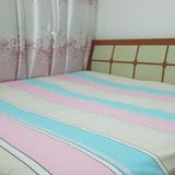 老粗布床单纯色纯棉单件品 床上用品凉席单人床细帆布床单2.0m床
