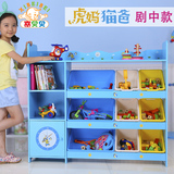 喜贝贝书柜儿童玩具收纳架幼儿园玩具架书架整理储物柜宝宝置物架